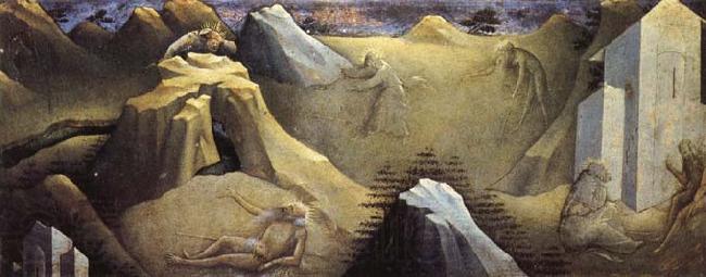 Lorenzo Monaco Scene from the Life of St.Onuphrius Spain oil painting art